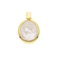 18 Karat - 750 Goldhänger Religiöser Anhänger Bicolor - 067411