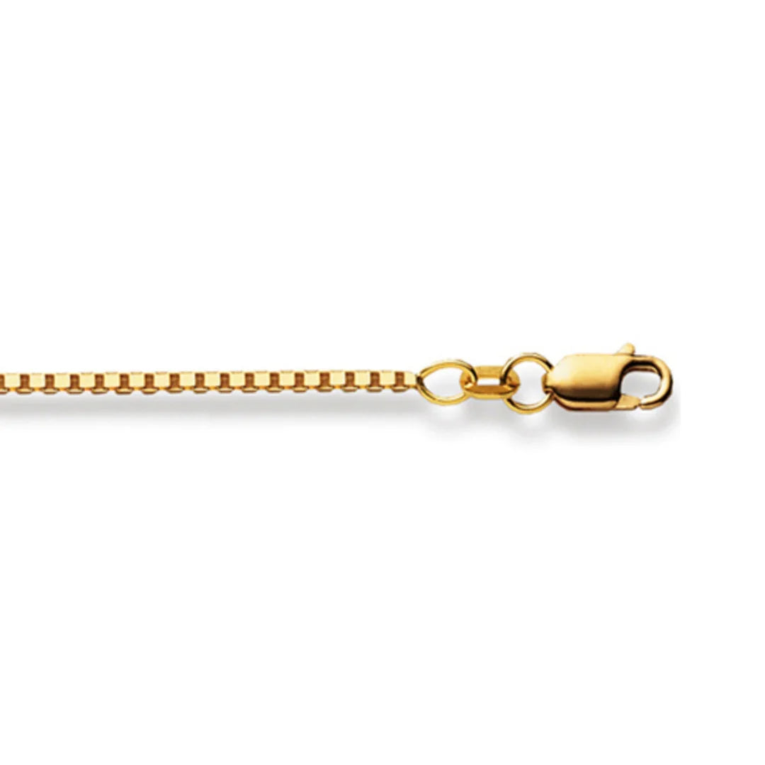 Venizianerhalskette 18 Karat Gold -750 in Gelbgold 40 cm - 60 cm x 1.4 mm