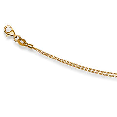 Ankerhalskette 18 Karat Gold -750 in Gelbgold 42 cm - 45 cm x 0.6 mm