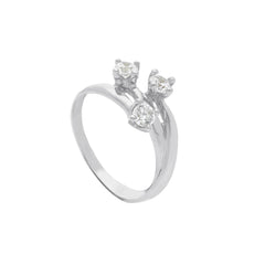 18 Karat Gold - 750 Ring mit Zirkonia Steinen - 159594
