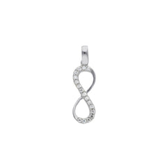 Pendentif infini en or 18 carats - 750