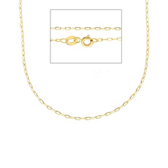 Damen Halskette 18 Karat Gold in Gelbgold - MFE040GG
