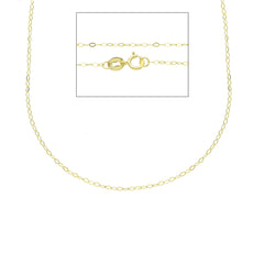 Damen Halskette 18 Karat Gold in Gelbgold - MFG019GG