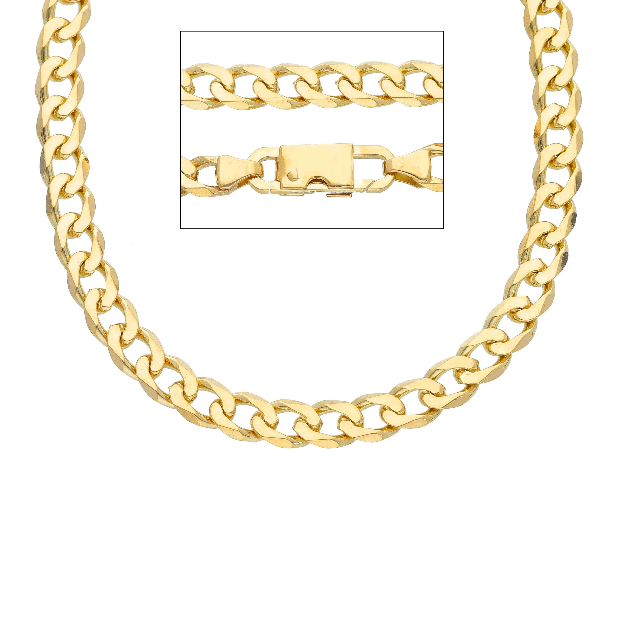 Goldhalskette Herren 18 Karat – ca. 36 Gramm Gelbgold- MGF160GG