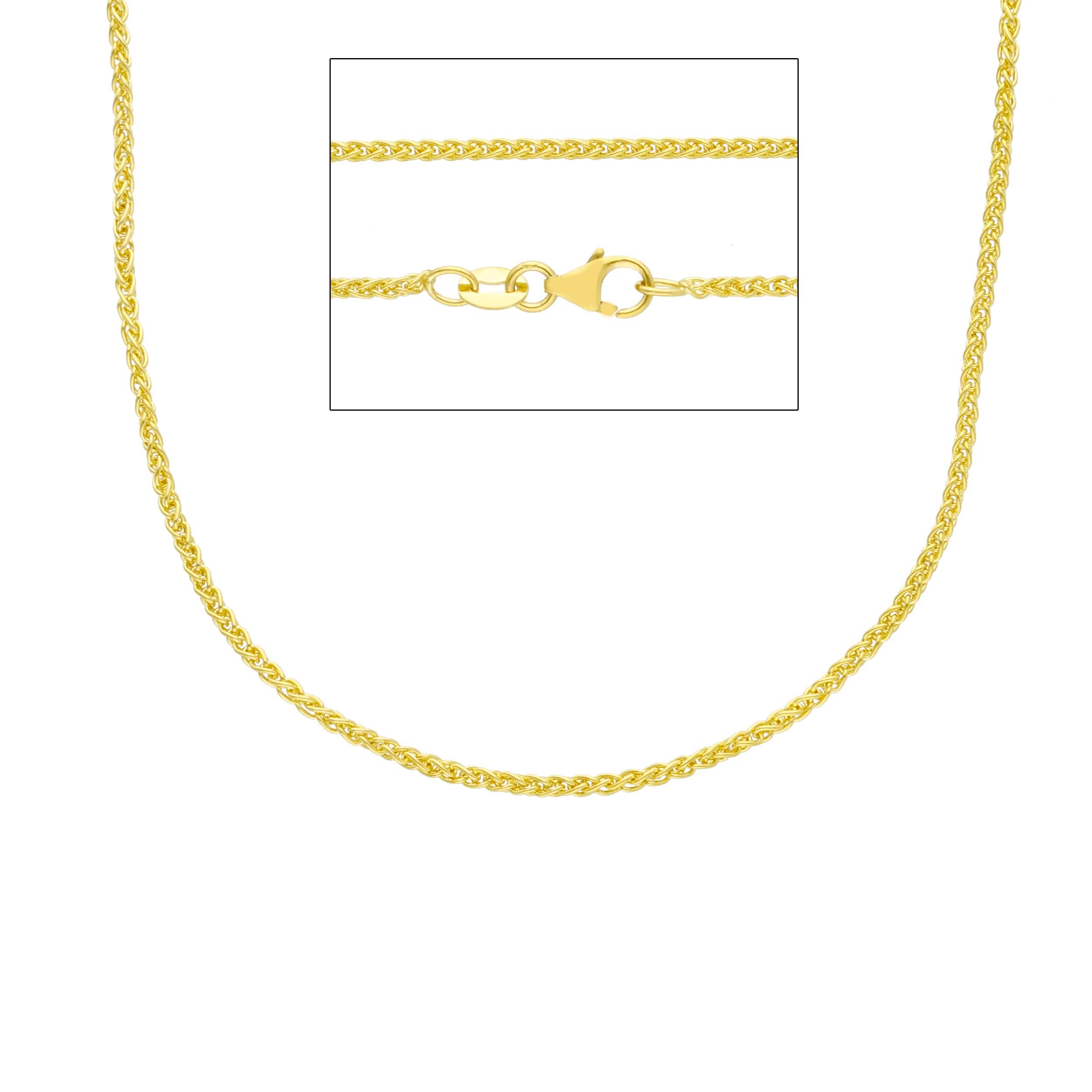 Damen Halskette aus 18 Karat Gelbgold, ca. 3.90 Gramm - MSA035GG