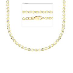 Halskette aus 18 Karat Gelbgold für Herren & Damen - MTD058GB