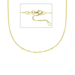 Halskette in 18 Karat Gold in Gelbgold, ca. 2.50 Gramm - MVC058GG