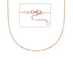 Collier en or rose 18 carats, env. 2,70 grammes - MVC058RR