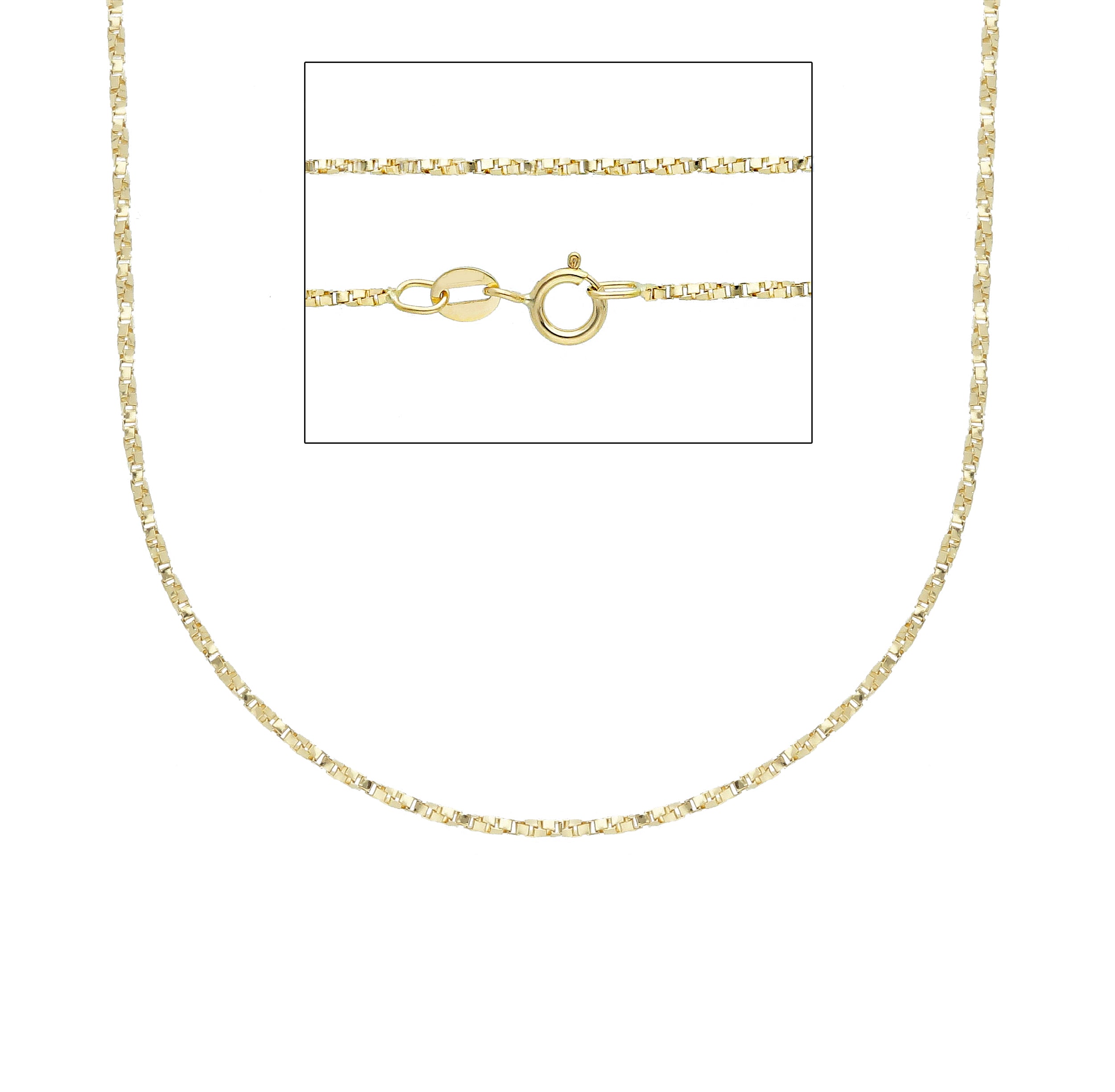 Halskette in 18 Karat Gold in Gelbgold, ca. 3.60 Gramm - MVF063GG