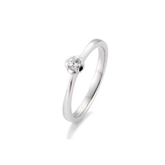 Breuning 18 Karat Gold Verlobungsring Rose mit Diamant - 41/05951