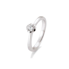 Breuning 18 Karat Gold Verlobungsring Rose mit Diamant - 41/05951