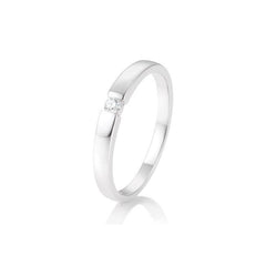 Breuning 18 Karat Gold Verlobungsring Spann mit Diamant - 41/85769