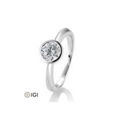 Bague de fiançailles Breuning en or 18 carats avec diamants - 41/85988-6