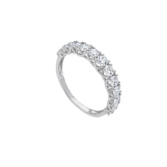 18 Karat Weissgoldring