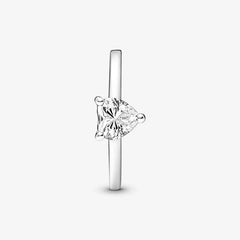 Pandora Damenring - Funkelndes Herz Solitär Ring - 191165C01