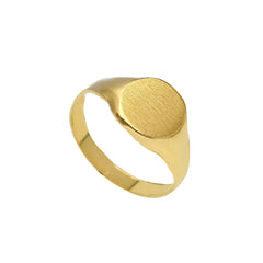 Herrenring 18 Karat Gold – 750 Goldring für Männer - 226431