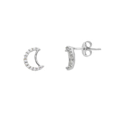 18 Karat Gold - 750 Mond Ohrstecker