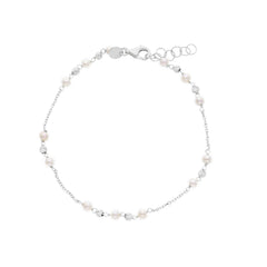 18 Karat Gold Süsswasserperlen Armband -267292