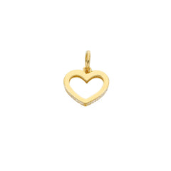 18 Karat Gold - 750 Herz Anhänger