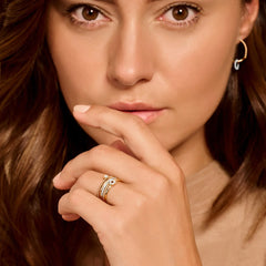 Blush Memoire Ring in 585/14 Karat Gelbgold - 1197YGO