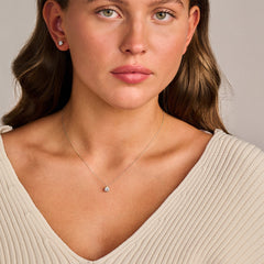 Blush Lab Diamonds Halskette in 14K Weissgold mit laborgegezüchtetem Diamanten - LG3003W