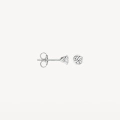 Boucles d'oreilles à tige Blush 7256WZI - or blanc avec zircone (585)