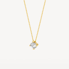 Collier Blush 3057YZI - Or jaune (585) avec zircone
