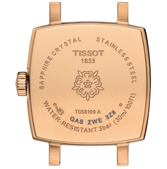 Tissot Lovely Square Diamonds Damenuhr - T058.109.37.036.00