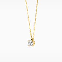 Blush Lab Diamonds Halskette (585er) Gelbgold mit laborgegezüchtetem Diamanten - LG3002Y