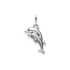 Kinder Anhänger mit Delphin Silber 925
