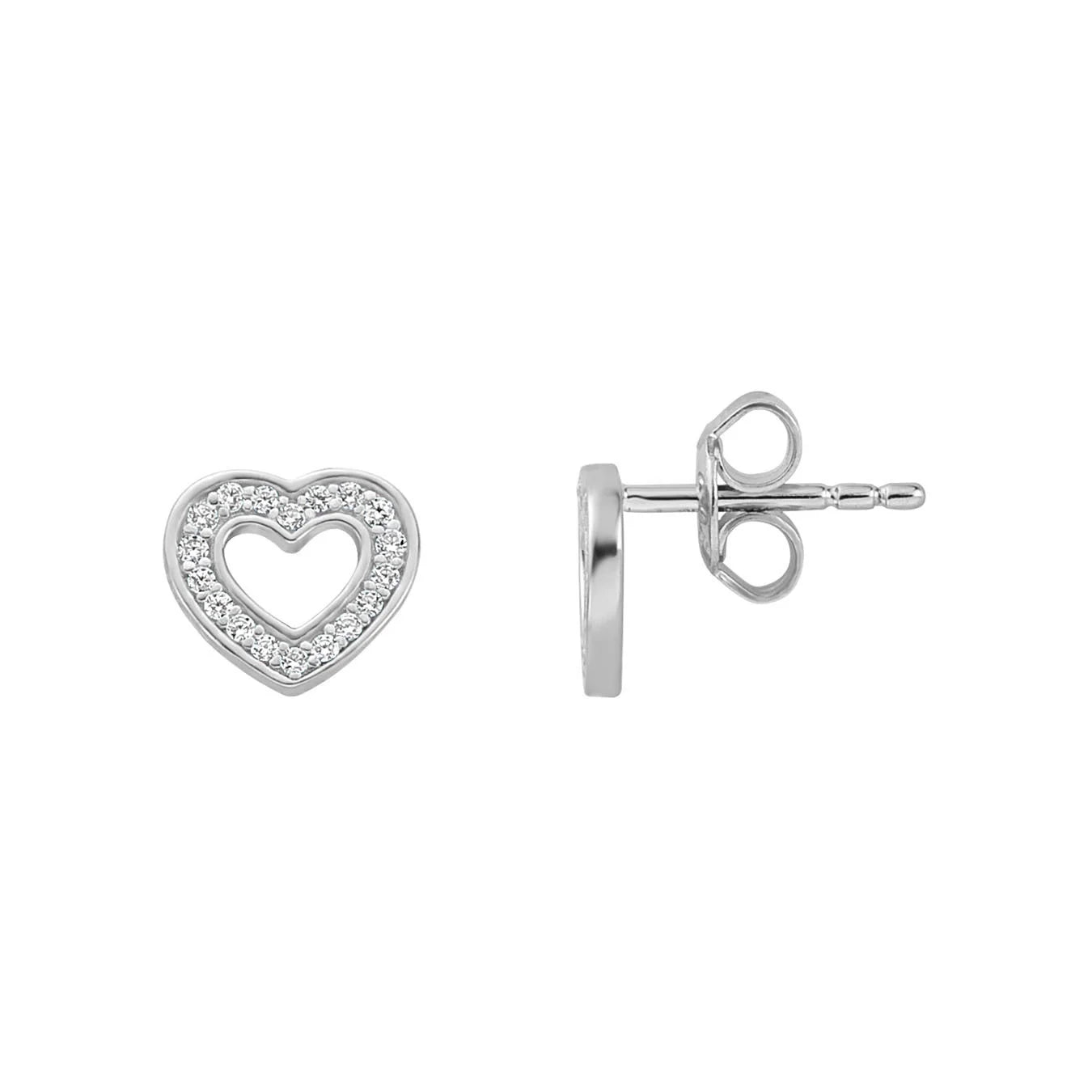 Esprit Herz Ohrstecker aus Silber - ESER02511100