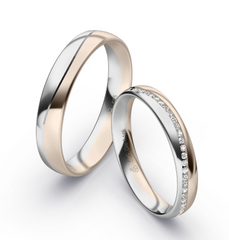 Rauschmayer Trauringe mit 29 Brillanten 0.145 ct. - 72-50032