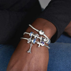 Pandora Charm-Anhänger: Eiffelturm - Sterling-Silber