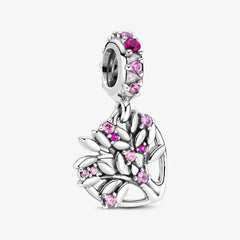 Pandora Charm-Anhänger Pinker Familienstammbaum: Liebe & Verbundenheit