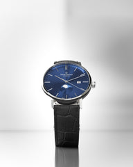 Claude Bernard Slim Line Unisex Mondphase Blau 42 mm - 80501 3 BUIN