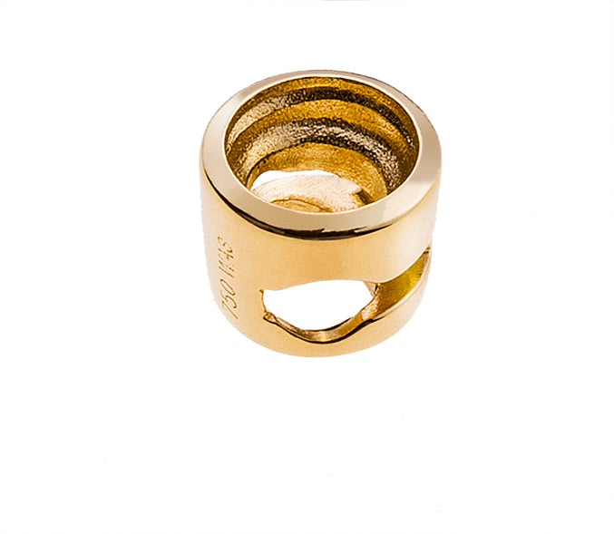 Anhänger Solitär Rohling Zargenfassung Gelbgold 750 für 0.25ct