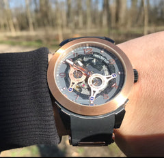 Residence Adventure Automatik Herrenuhr in Rosé