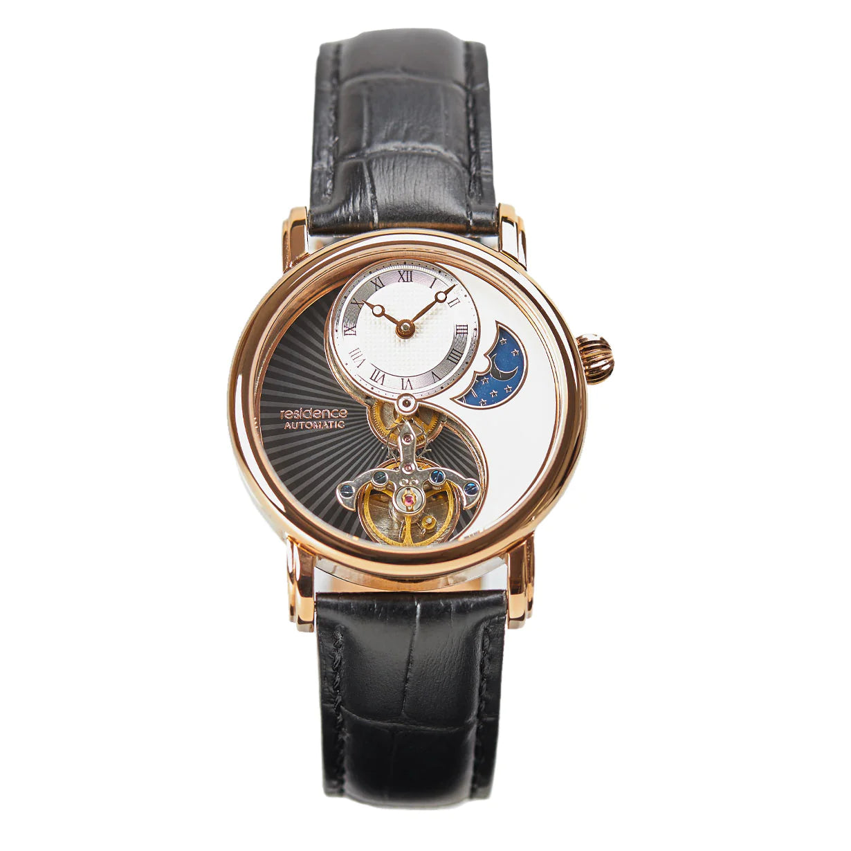 Residence Watches Yin Yang Uhr Roségoldfarben 37mm Damenuhr
