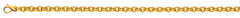 Collier Rundanker Gelbgold 750 3.9mm 50cm