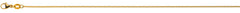 Collier Rundanker Gelbgold 750 ca. 1.3mm