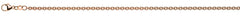 Collier Rundanker Rotgold 750 ca. 3.05mm