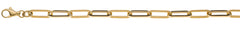Collier Ankerkette Oval Gelbgold 375, 45 cm