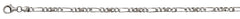 Figaro Collier Weissgold 750 poliert satiniert 3.5 mm 60 cm