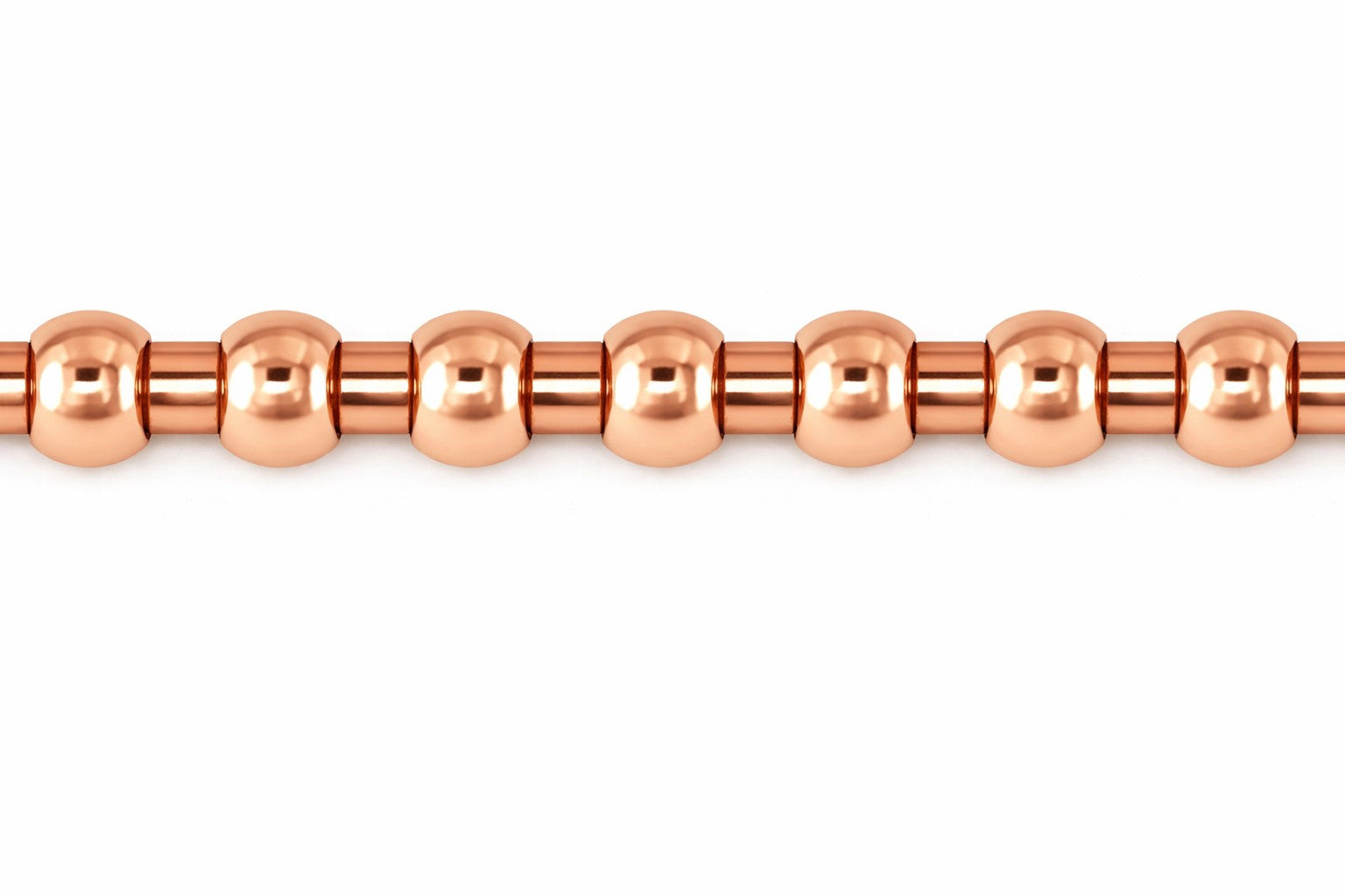 Collier Fantasie Rotgold 750 Handarbeit 45cm