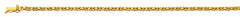 Collier Konigskette klassisch Gelbgold 750 ca. 2.5mm
