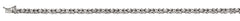 Armband Konigskette Weissgold 750 3.3 mm