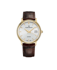 Claude Bernard Classic Ladies Damenuhr Bicolor Gold mit Diamanten - 54005 37J AID