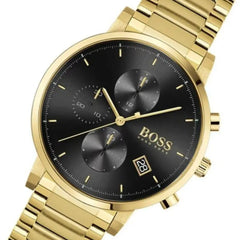 Montre chronographe Hugo Boss pour homme en or - HB1513781