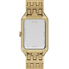 Fossil Raquel Quarz 23 mm Edelstahl Damenuhr in Gold/Schwarz - ES5434