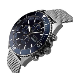 Montre chronographe pour homme Hugo Boss Noir - HB1513702